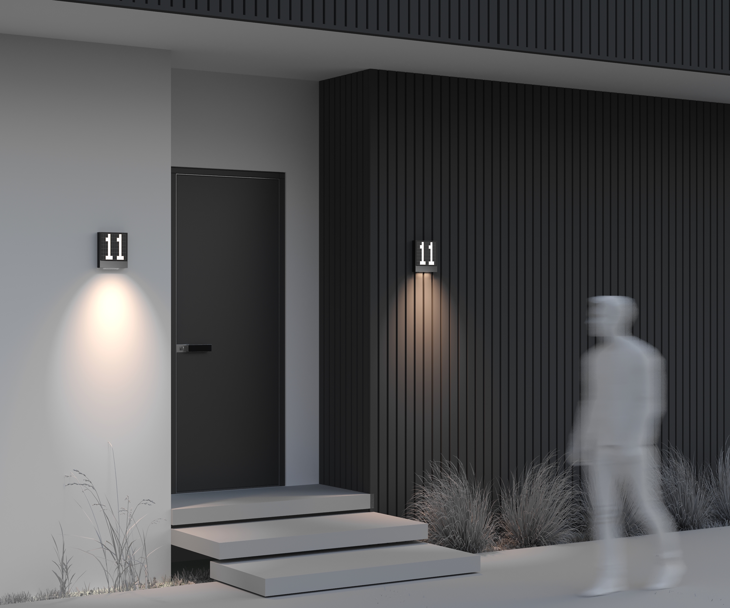 Настенный светильник (бра) Outdoor O475WL-L10GF3K