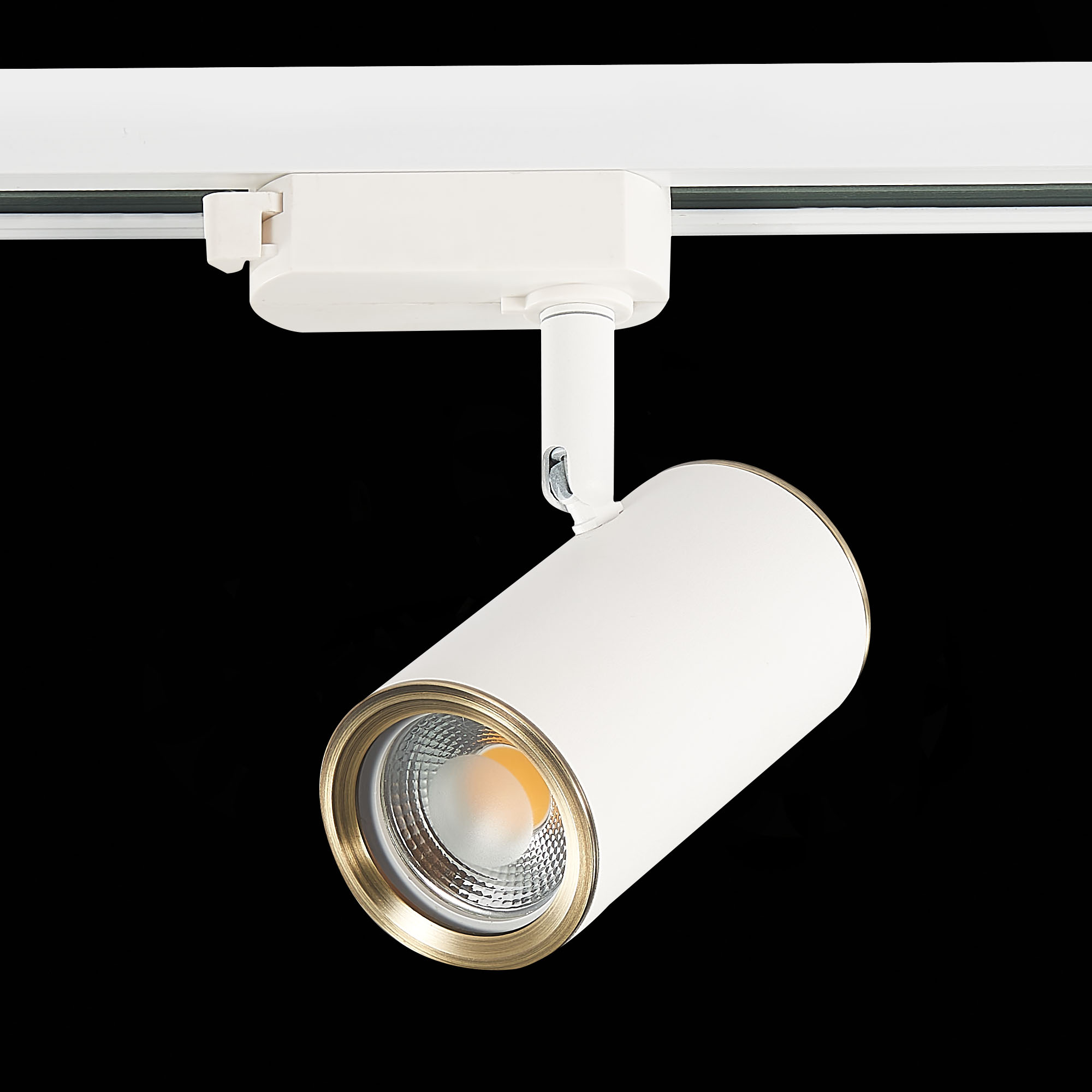 ST301.536.01 Св-к трек. Белый GU10 1*50W L104xW54xH111 220V Без ламп BASE