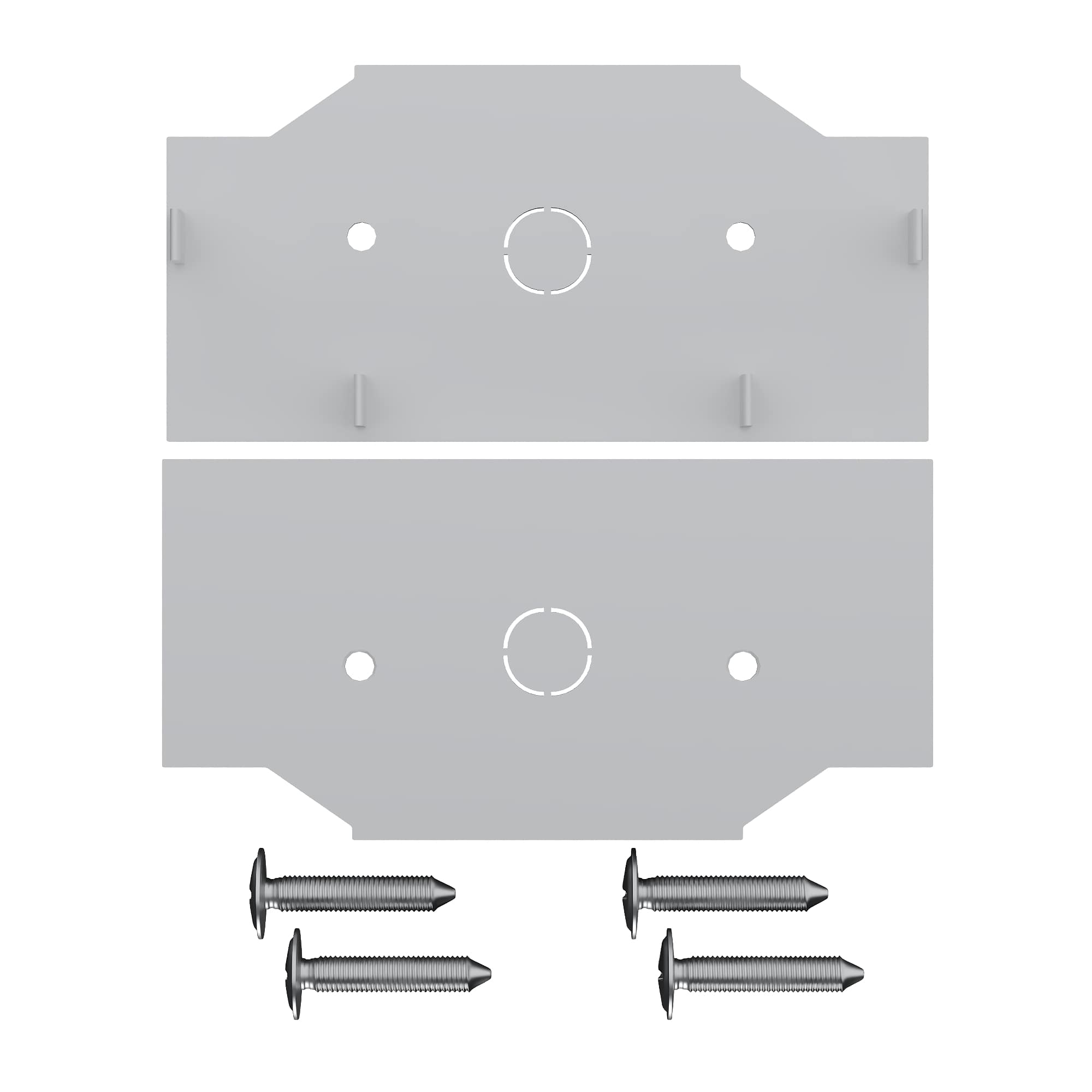ST1047.589.02 Торцевая заглушка (внешняя 2шт)  ST-Luce Белый SKYLINE 48+