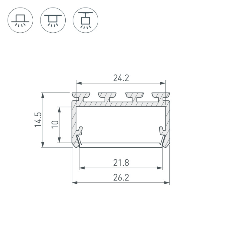 Профиль Arlight 044843