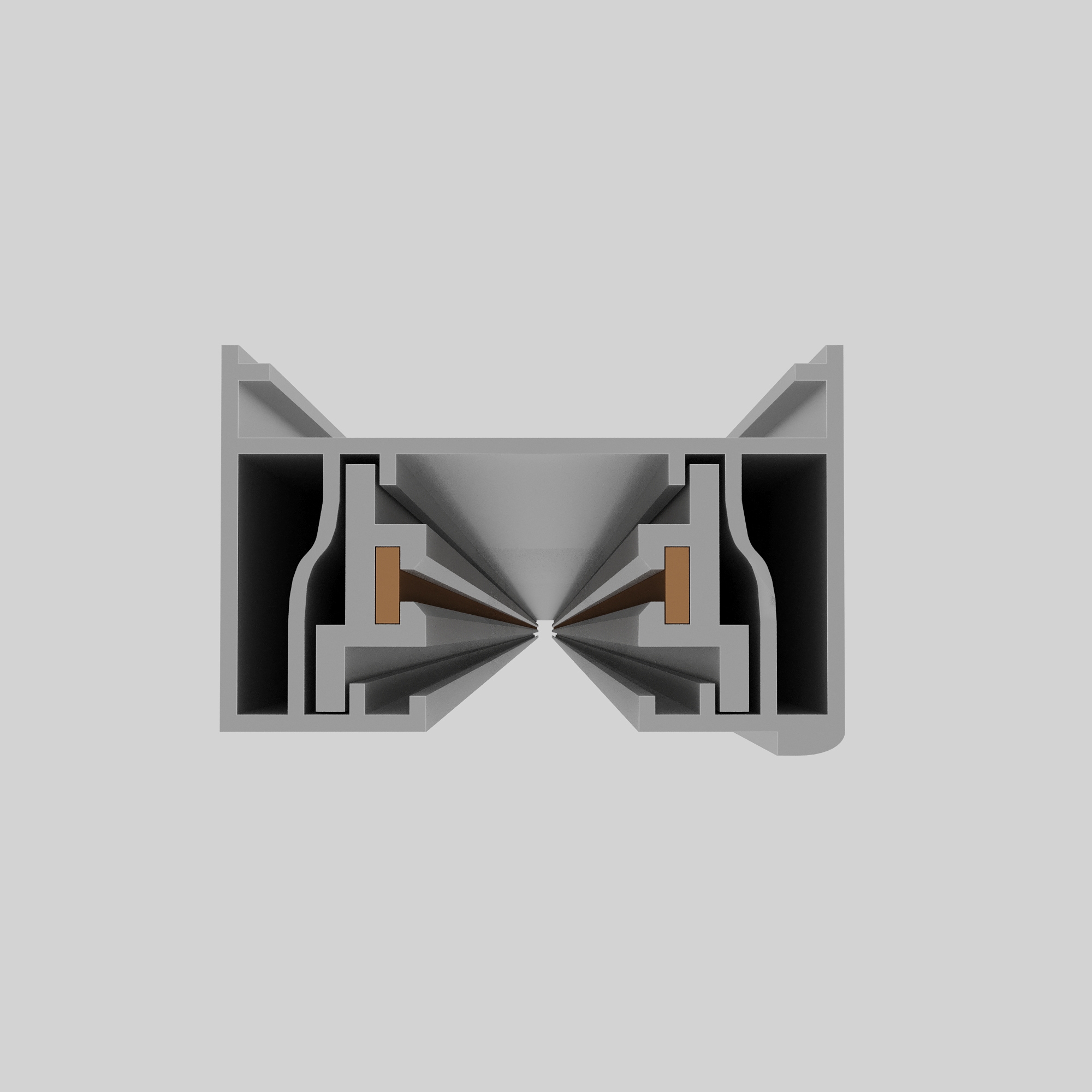 ST001.529.00 Шинопровод однофазный накладной  ST-Luce Белый Длина 2 000мм BASE