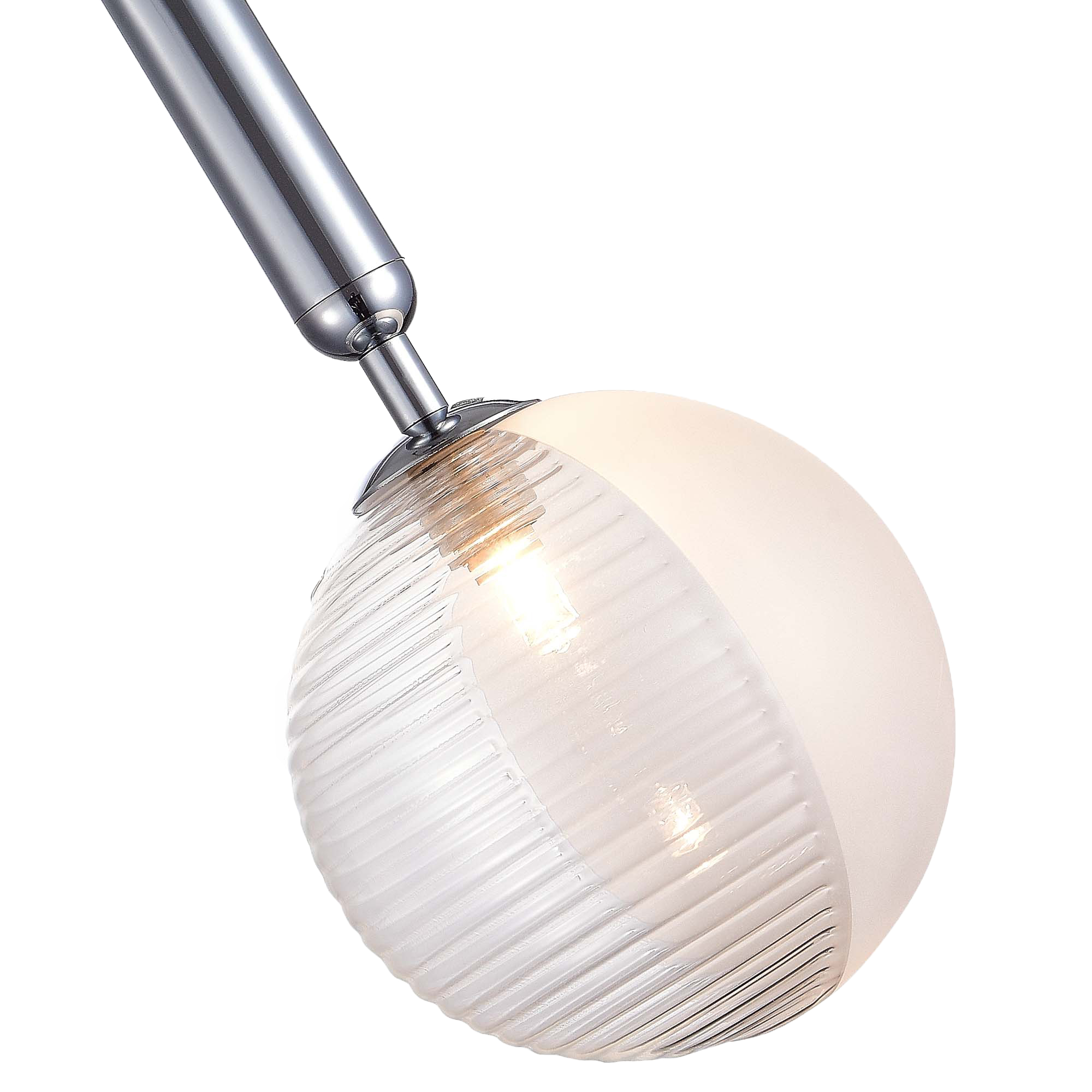 SLE1096-103-01 Подвес Хром/Прозрачный G9 LED 1*5W AVEIRO