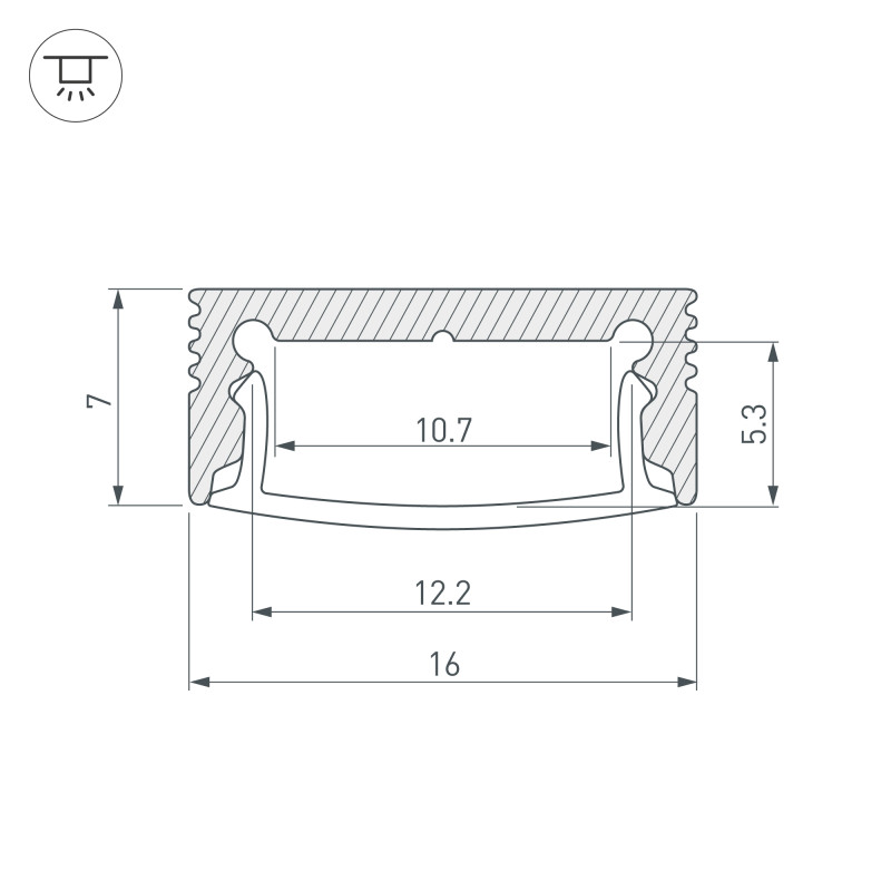 Профиль Arlight 036834