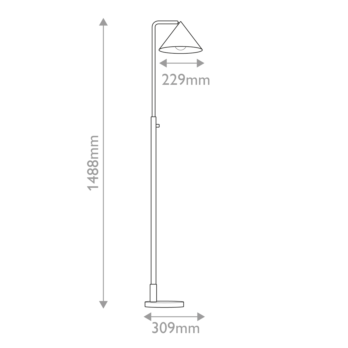 Торшер Alora Mood, Арт. ALM-REMYCK-FL-GD