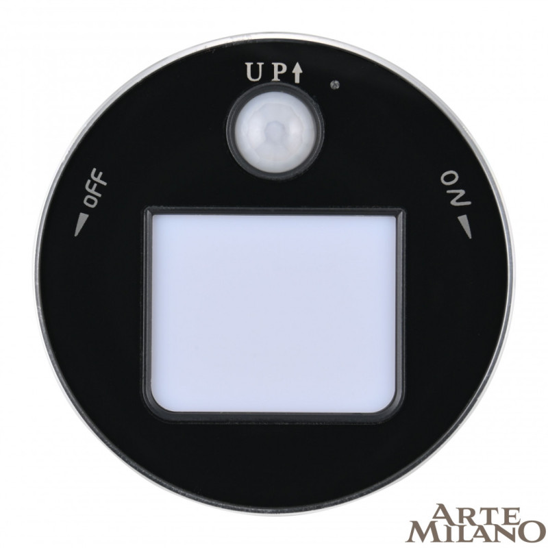 Трековая система розеток Arte Milano 380011TLS/LWS Black