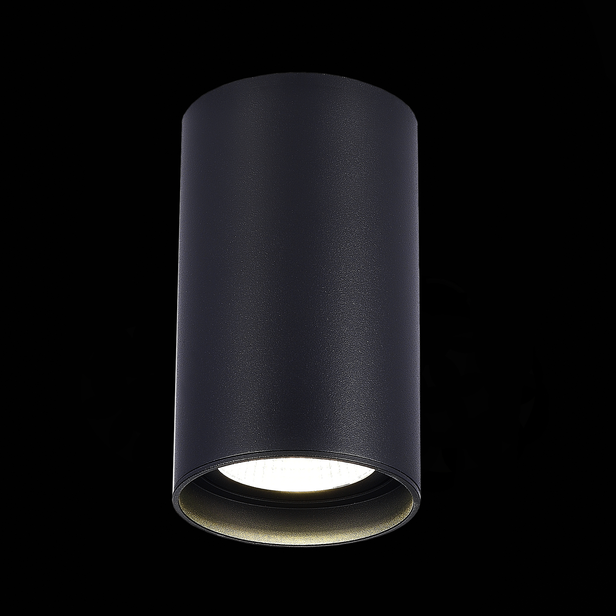 ST157.442.20 Светильник потолочный Черный LED 1*20W 4000K 1 600Lm Ra>90 60° IP44 D95xH150 220-265V Накладные светильники