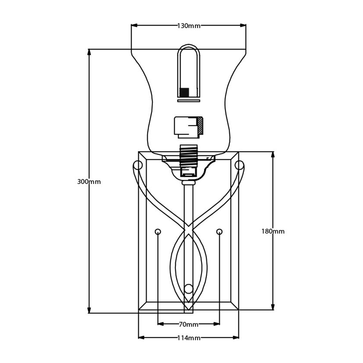 Бра для ванных комнат Hinkley Lighting, Арт. HK-BROOKE1-BATH