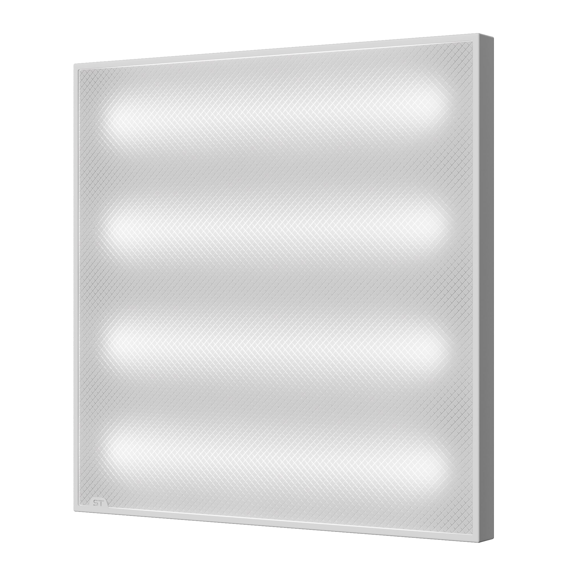 STP-A-1001-P-36-4K-40 Св-к ДВО ST Luce STANDART IP40 595*595*40мм 36Вт 4200лм 4000К призма(Армстронг Коммерческое освещение