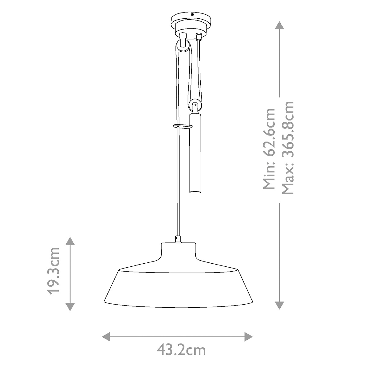 Подвесной светильник Feiss, Арт. FE-CANDOR-P