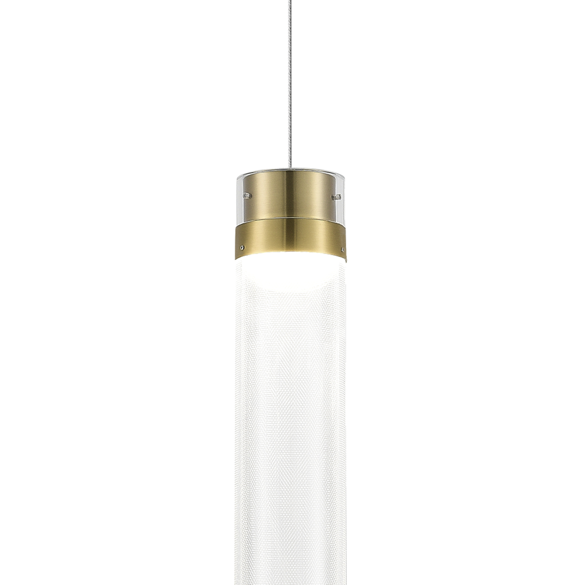 SL6236.303.01 Светильник подвесной ST-Luce Латунь/Прозрачный LED 1*12W 4000K CHAMPAGNE