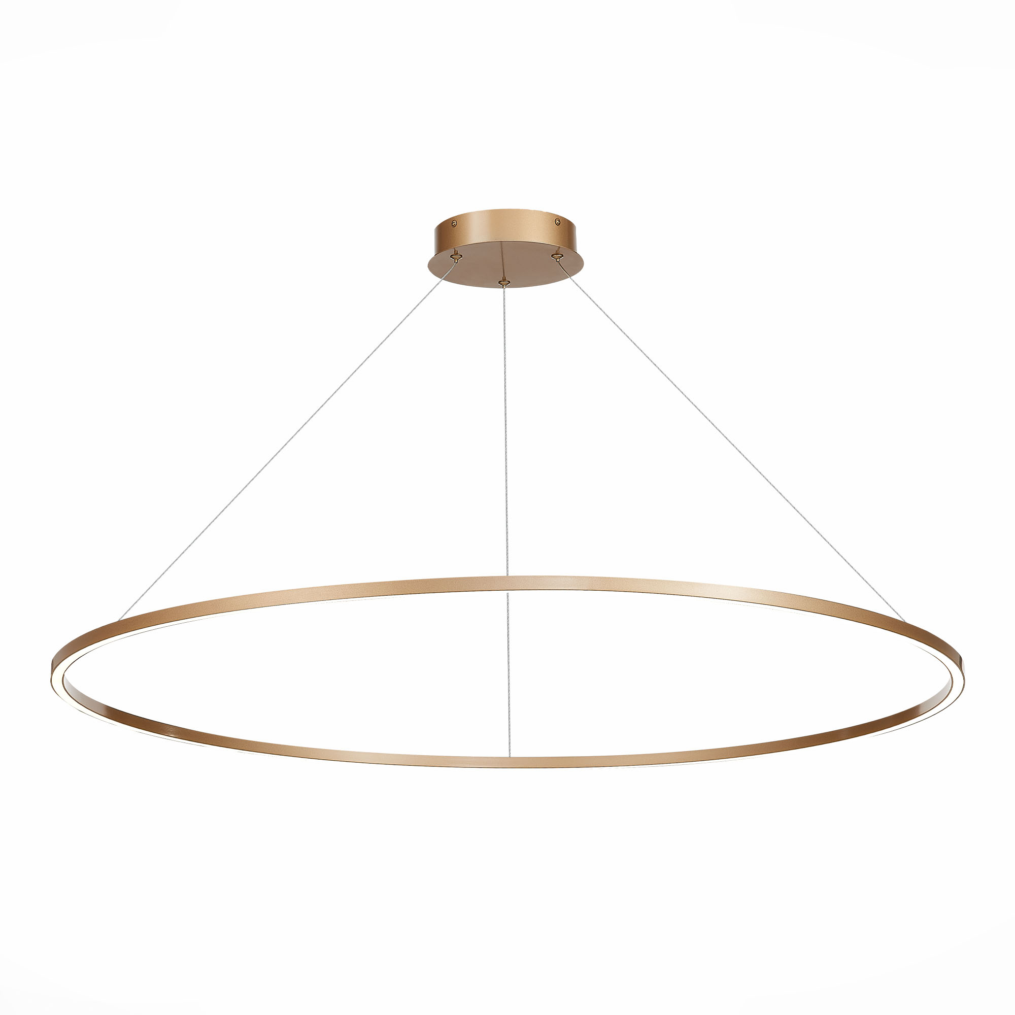 ST605.203.57 Cветильник подвесной SMART ST-Luce Золотистый/Белый LED 1*57W 2800-6500K AURA