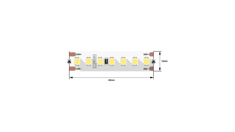 Лента DesignLed DSG2168-24-WW-33