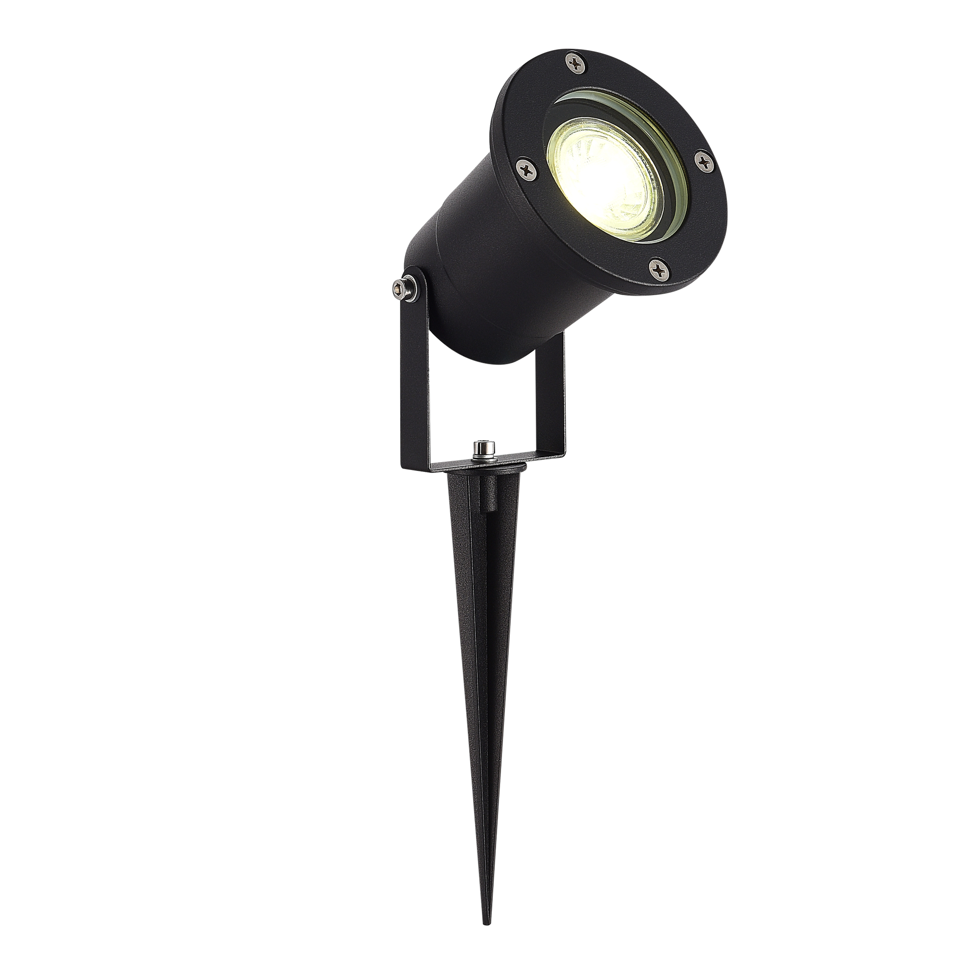SL9014.425.01 Светильник уличный наземный ST-Luce черный GU10 1*50W YARDO