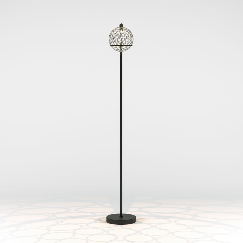 Торшер Eurosvet 80492/1 черный