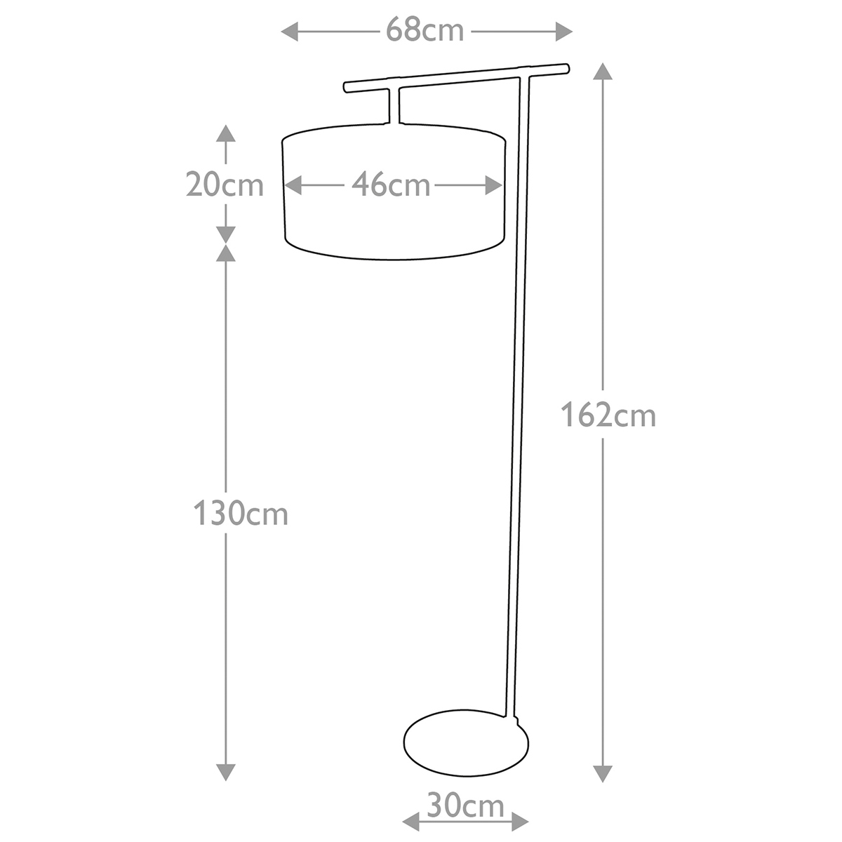 Торшер BALANCE-FL-WPN Elstead, арт. BALANCE-FL-WPN
