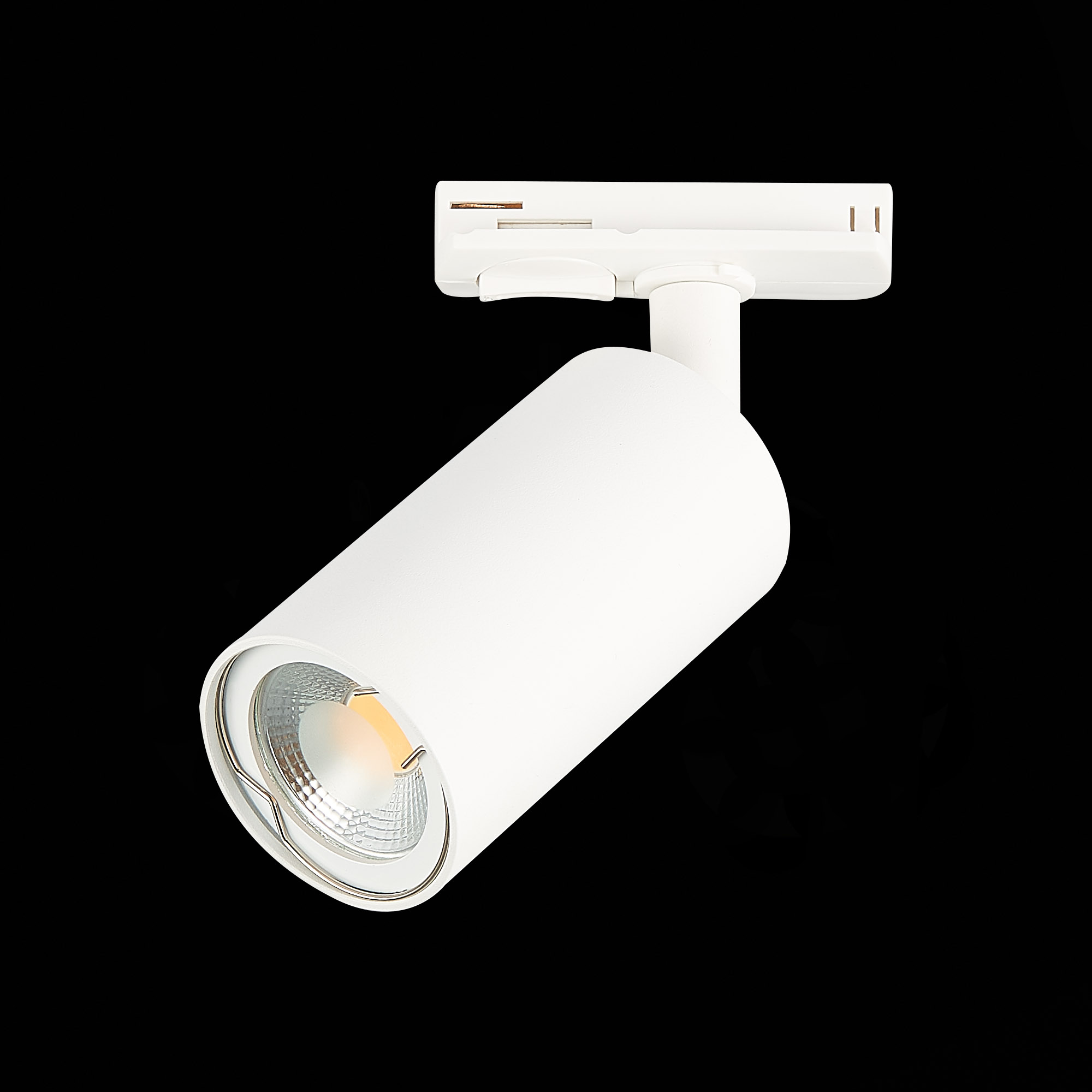 ST300.506.01.1 Св-к трек. Белый GU10 1*50W  IP20 L100xW54xH142 220V Без ламп BASE