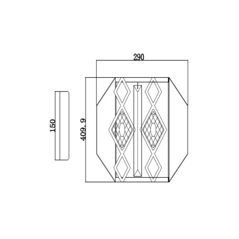 Бра Vele Luce VL2181W02