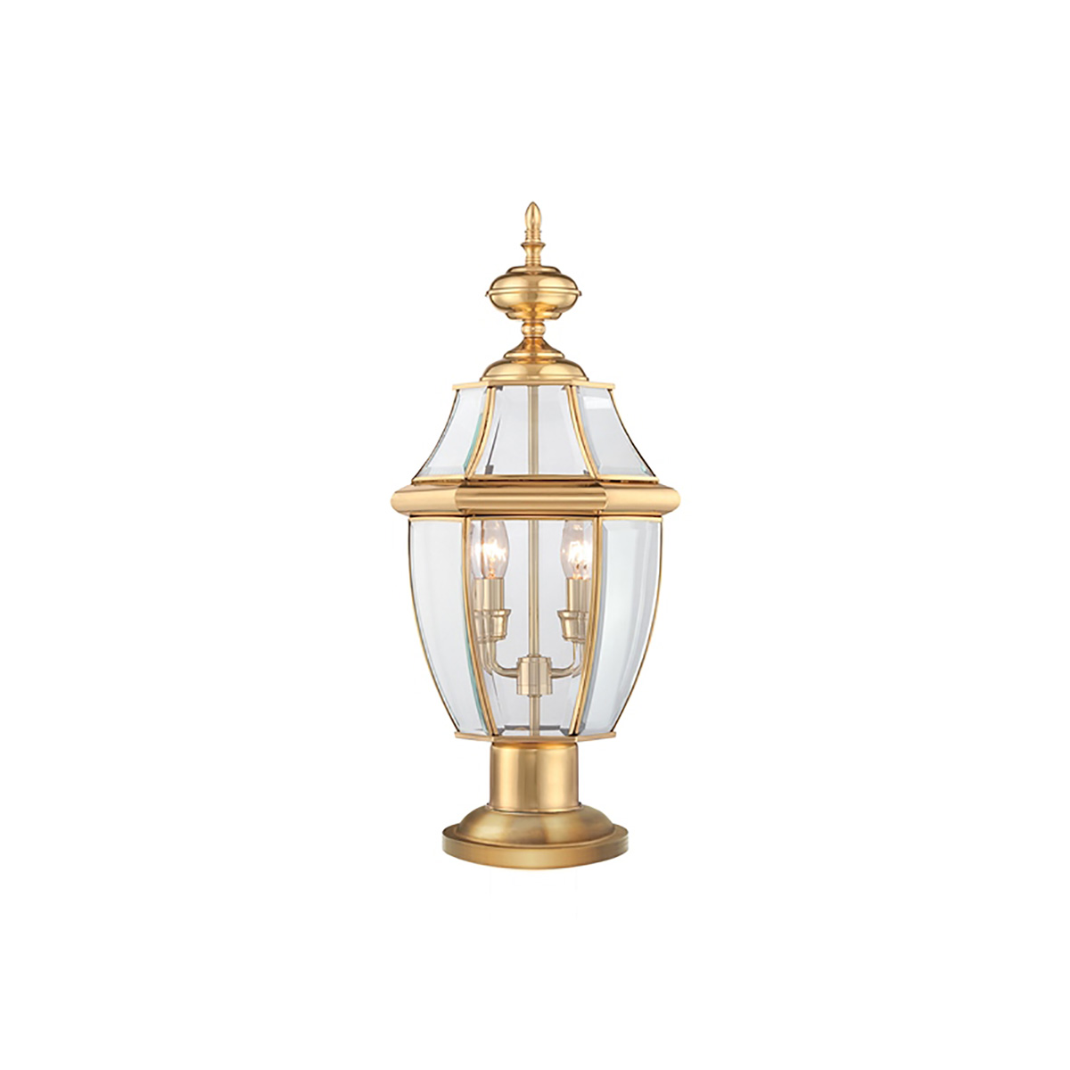 Фонарь-пьедестал Quoizel, Арт. QZ-NEWBURY3-L-PB