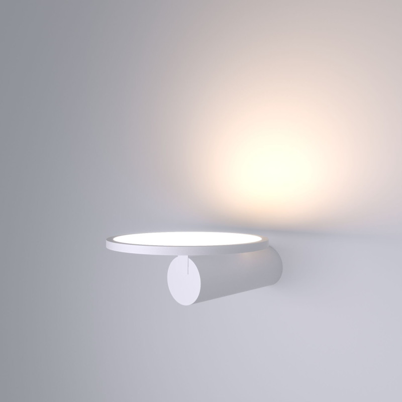 Накладной светильник Elektrostandard DLS029 12W 4200K белый матовый