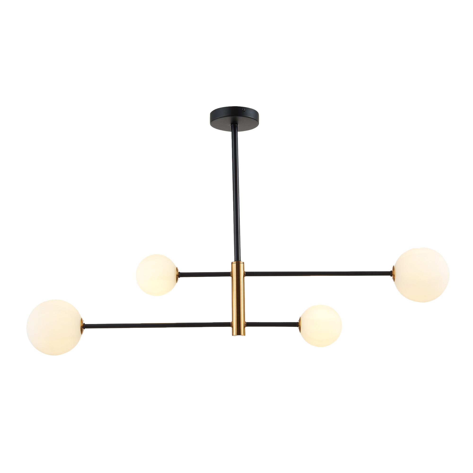 SLE220103-04 Светильник потолочный Черный, Бронза/Белый G9 4*5W ARCOLA