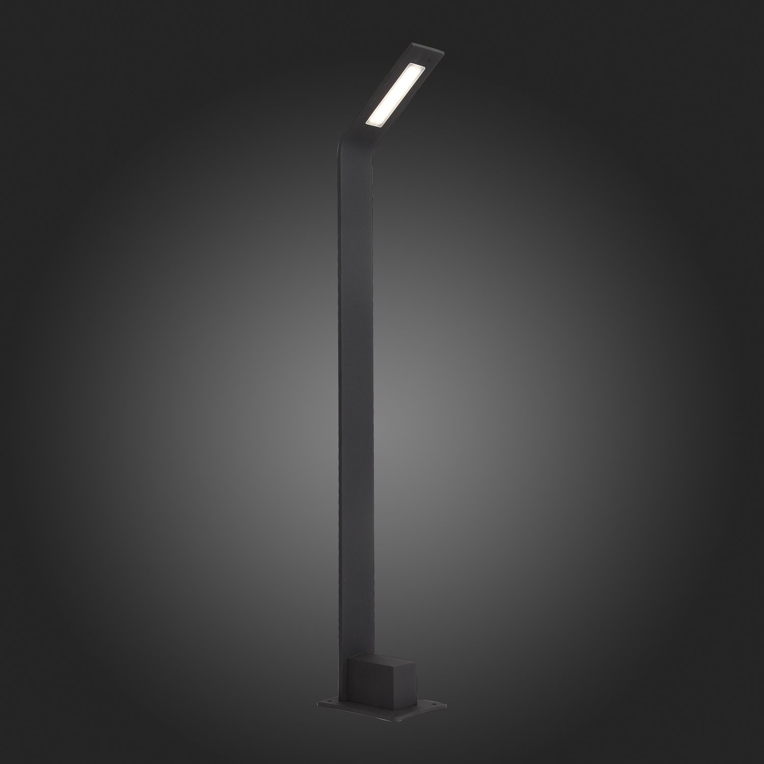 SL094.445.01 Светильник уличный наземный ST-Luce Черный/Черный LED 1*6W 4000K ANSA