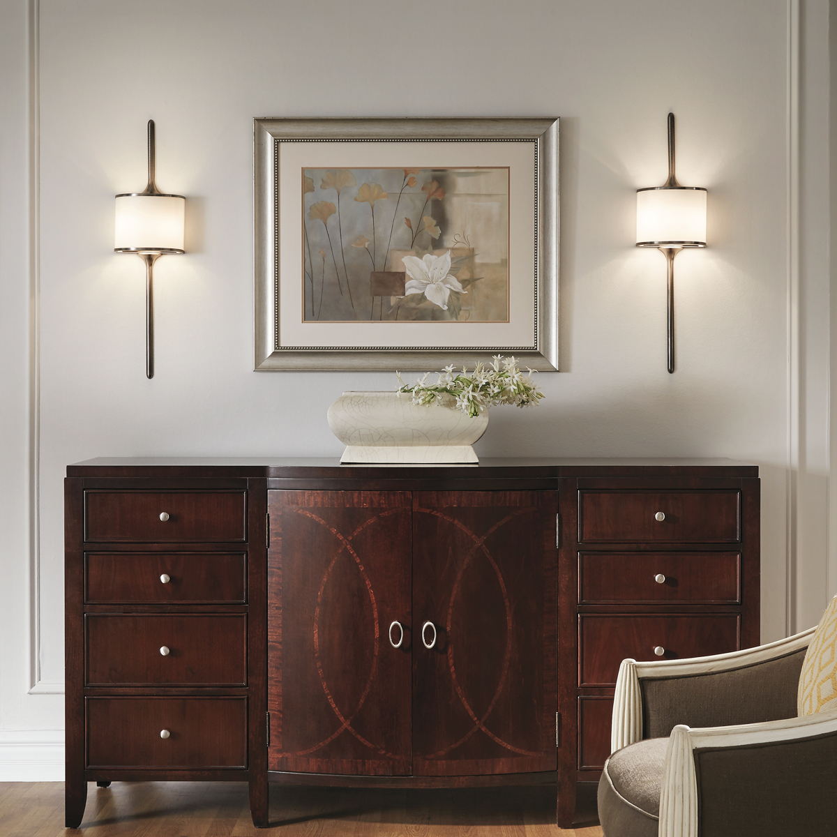 Бра для ванных комнат KL-MONA-L-CLP Kichler, арт. KL-MONA-L-CLP