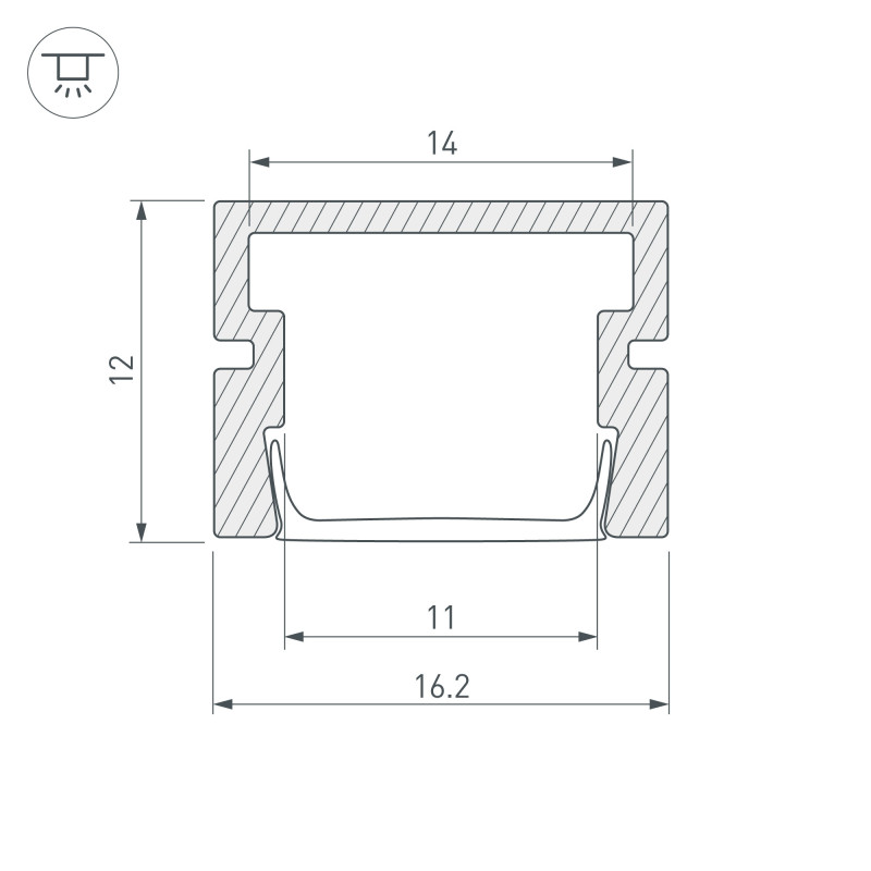 Профиль Arlight 044325