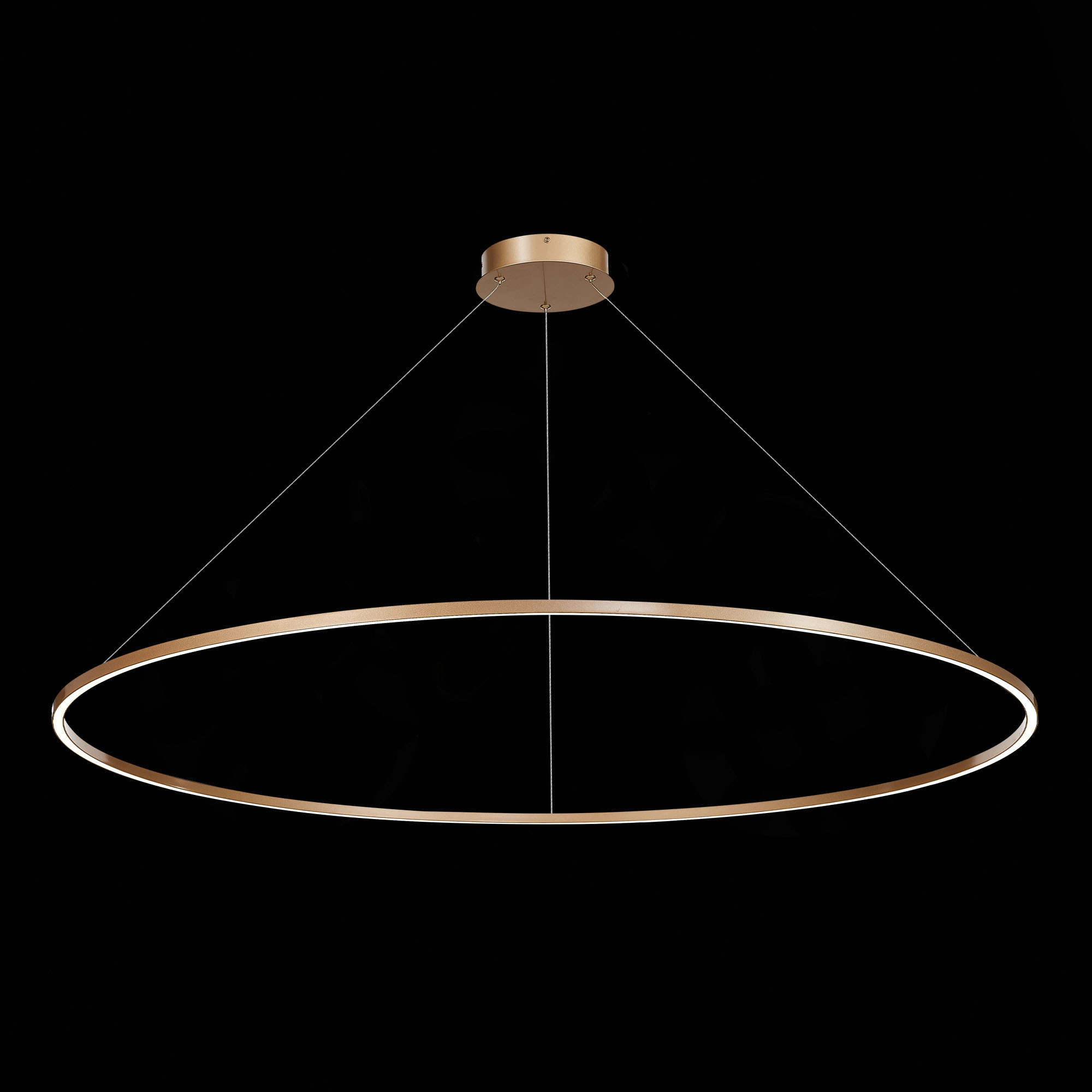 ST605.203.72 Cветильник подвесной SMART ST-Luce Золотистый/Белый LED 1*72W 2800-6500K AURA