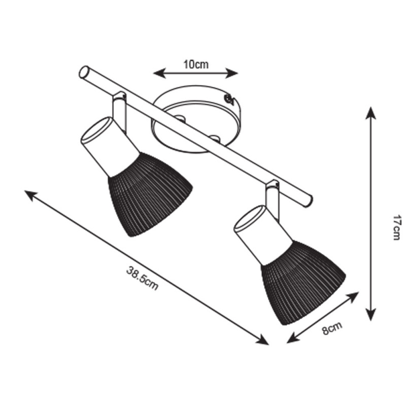 Спот ARTE Lamp A5062AP-2AB