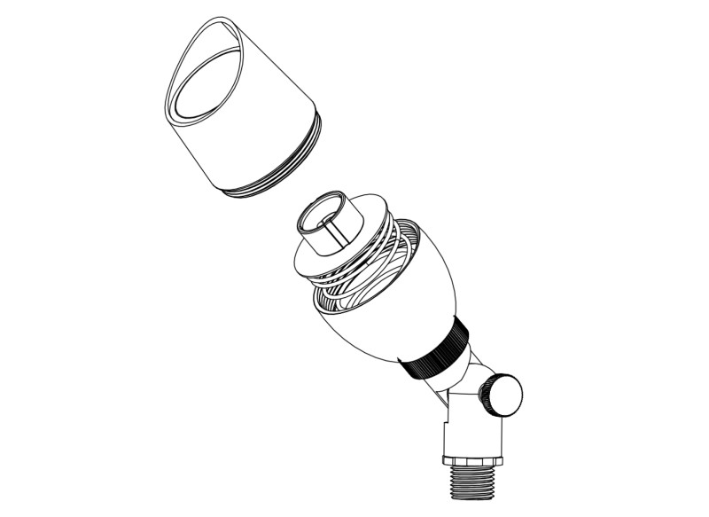 Грунтовый светильник LD-Lighting LD-C005