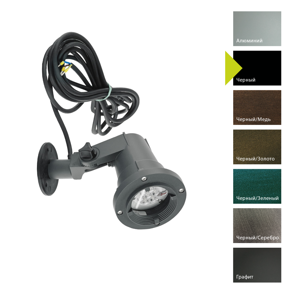 Ландшафтный светильник Norlys, SANDE B (Черный)