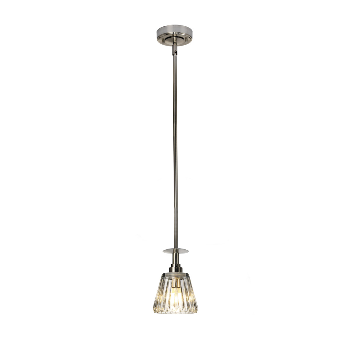 Подвесной светильник для ванных комнат Elstead Lighting, Арт. BATH-AGATHA1P-BN
