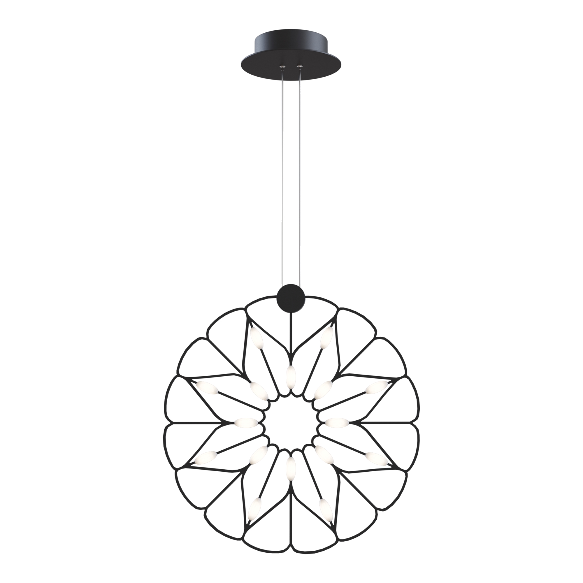 Подвесной светильник Maytoni MOD037PL-L16B