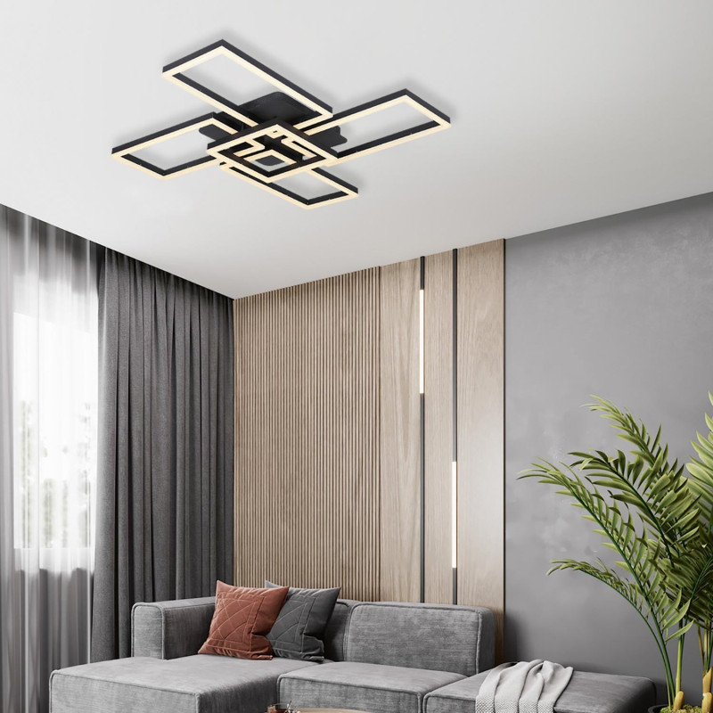 Накладная люстра LED4U L11004-5 BK