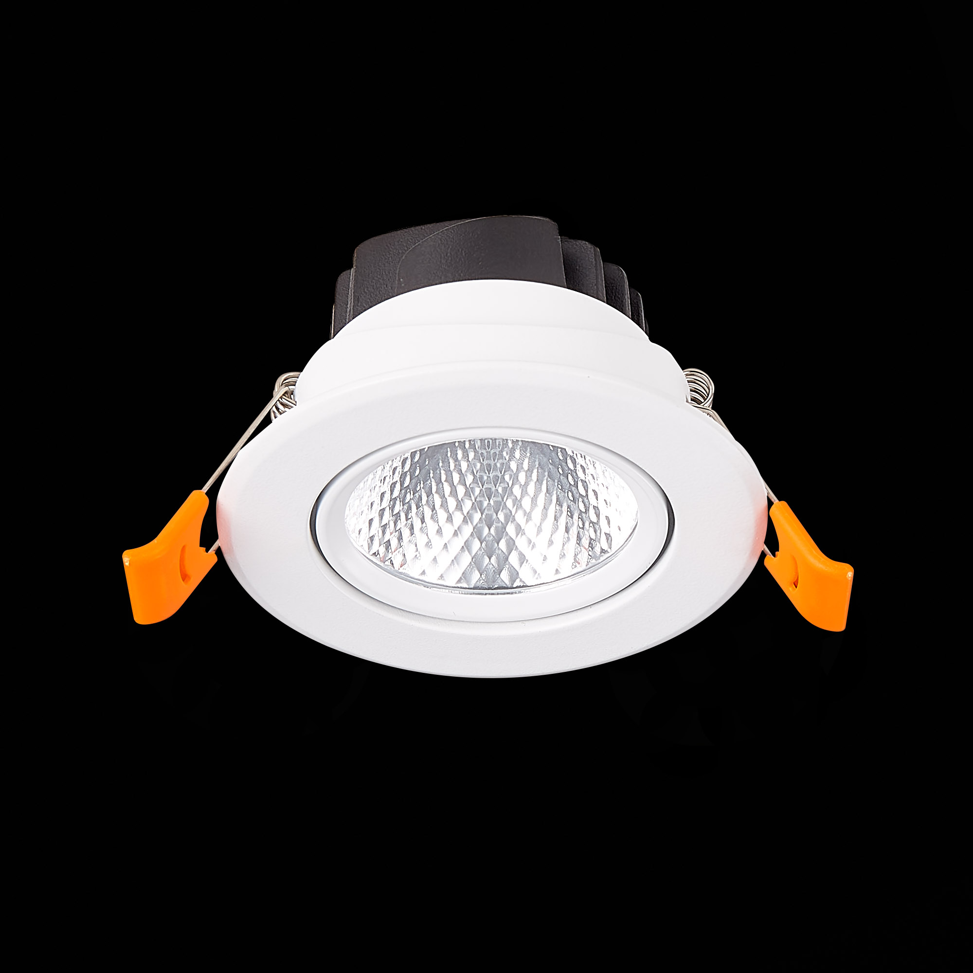 ST211.538.08.36 Св-к встр. Белый LED 1*8W 3000K 640Lm Ra80 36° IP20 D86xH50 220-240V Встраиваемые светильники
