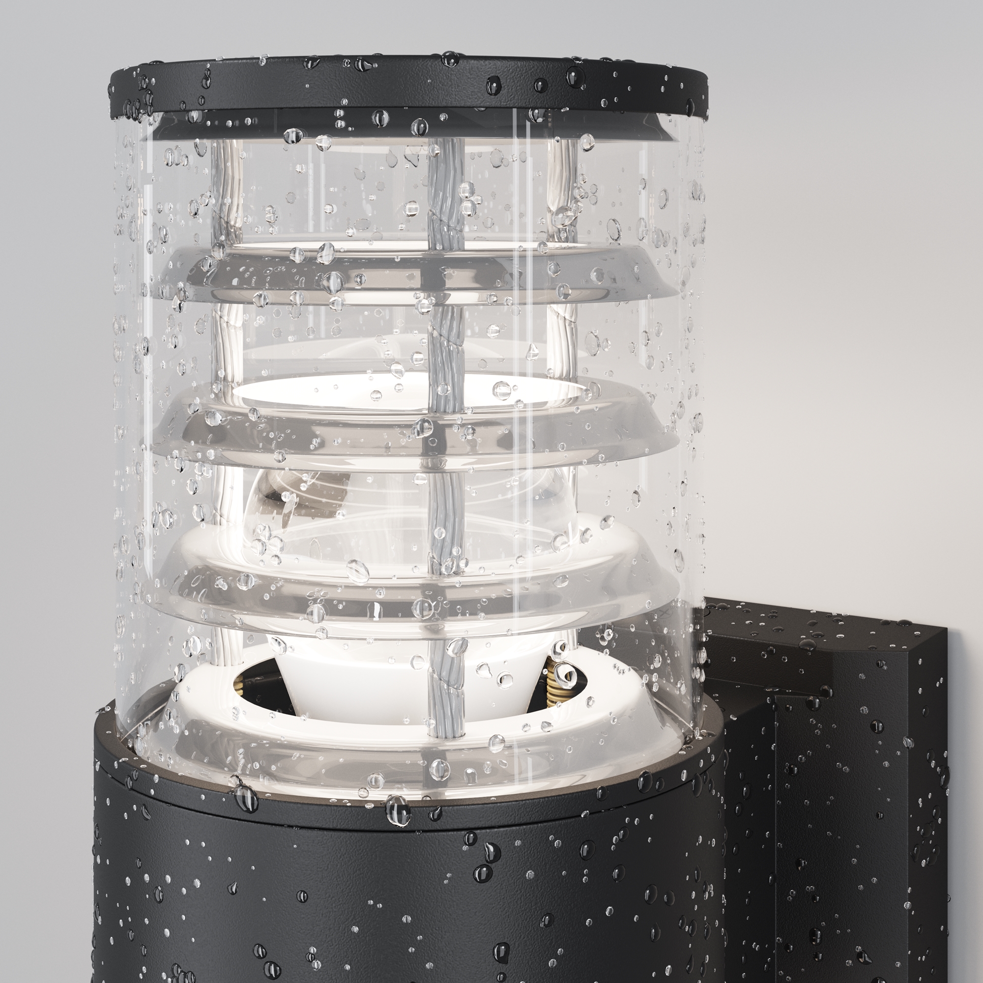 Настенный светильник (бра) Outdoor O576WL-02B