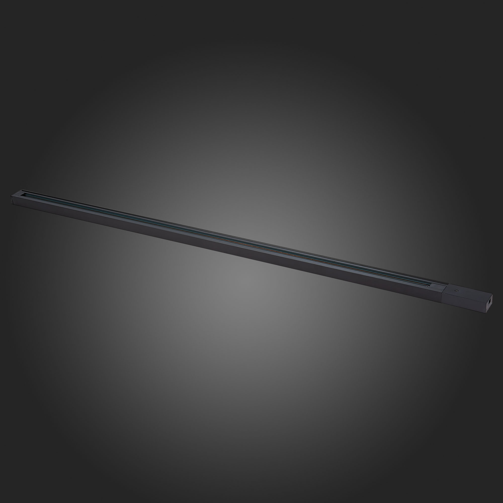 ST001.419.00 Шинопровод однофазный накладной  ST-Luce Черный Длина 1 000мм BASE