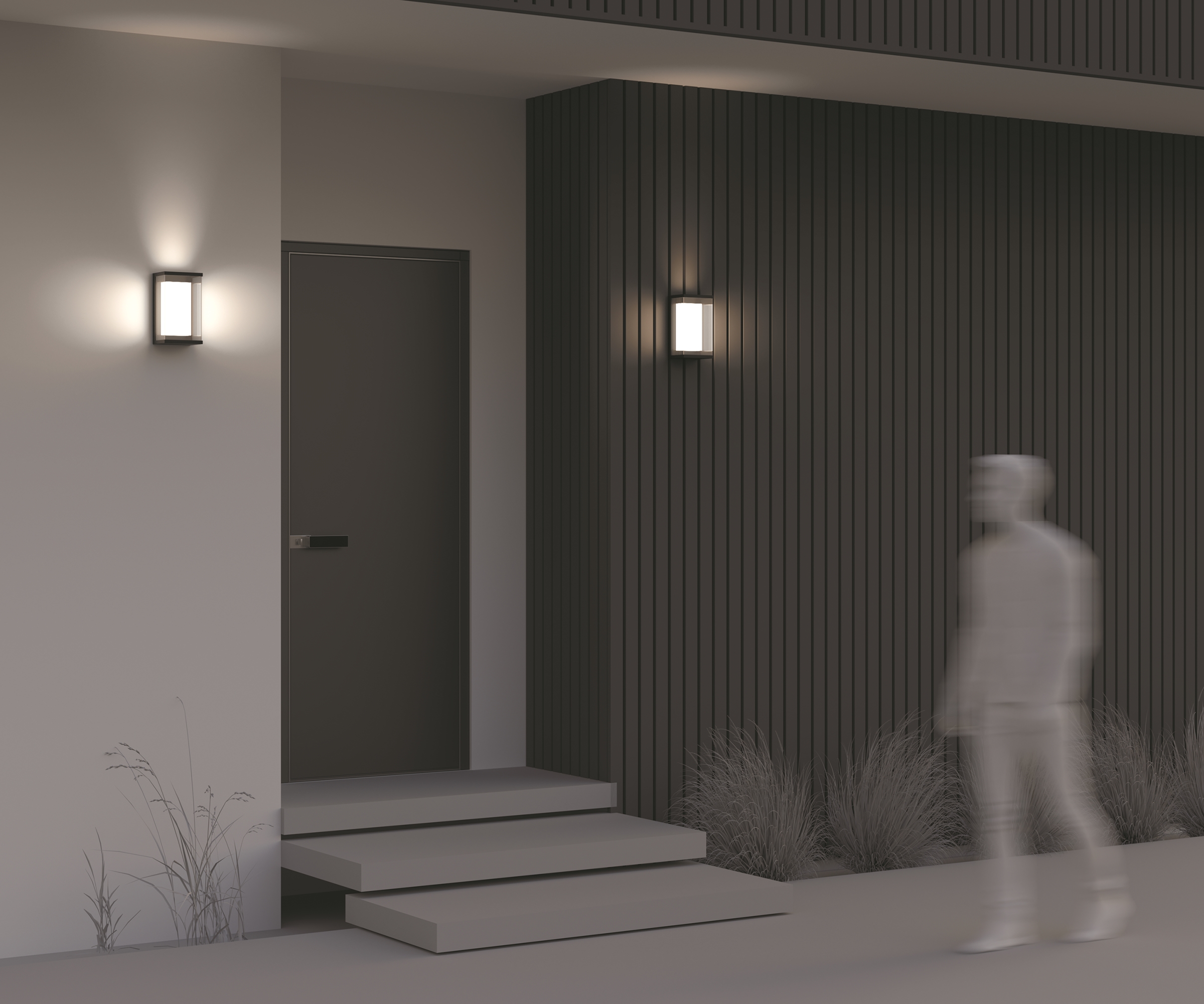 Настенный светильник (бра) Outdoor O021WL-L10B4K