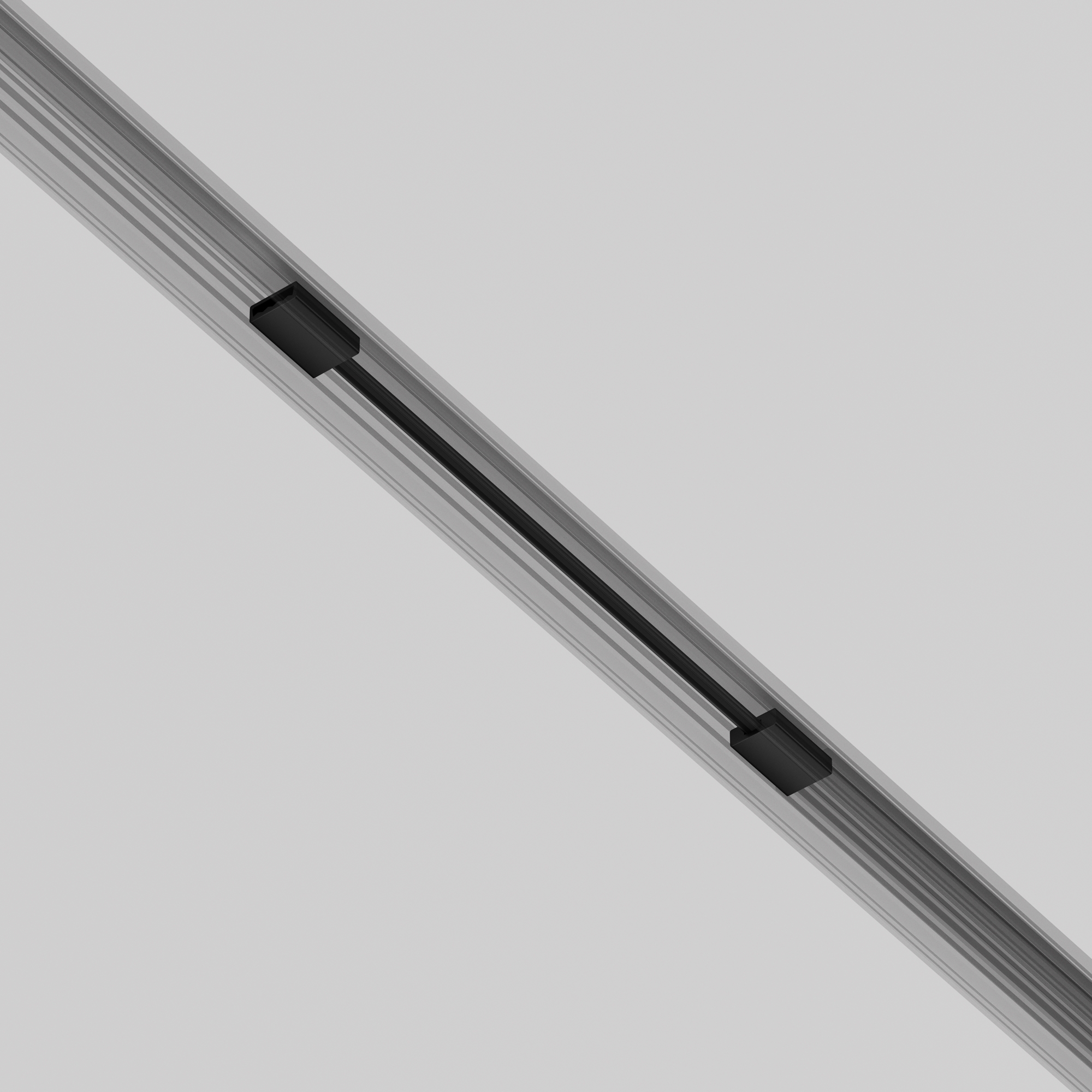 Комплектующие для уличной трековой системы с токоведущими элементами Outdoor O-TR002-SC