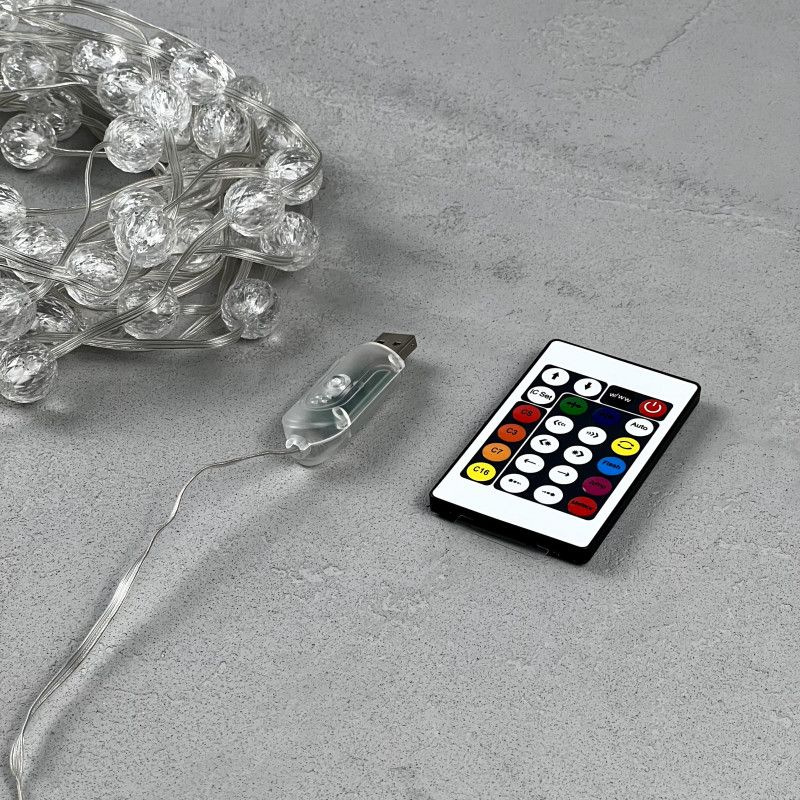 Светодиодная гирлянда Laitcom MBSmart100-10-5RGB