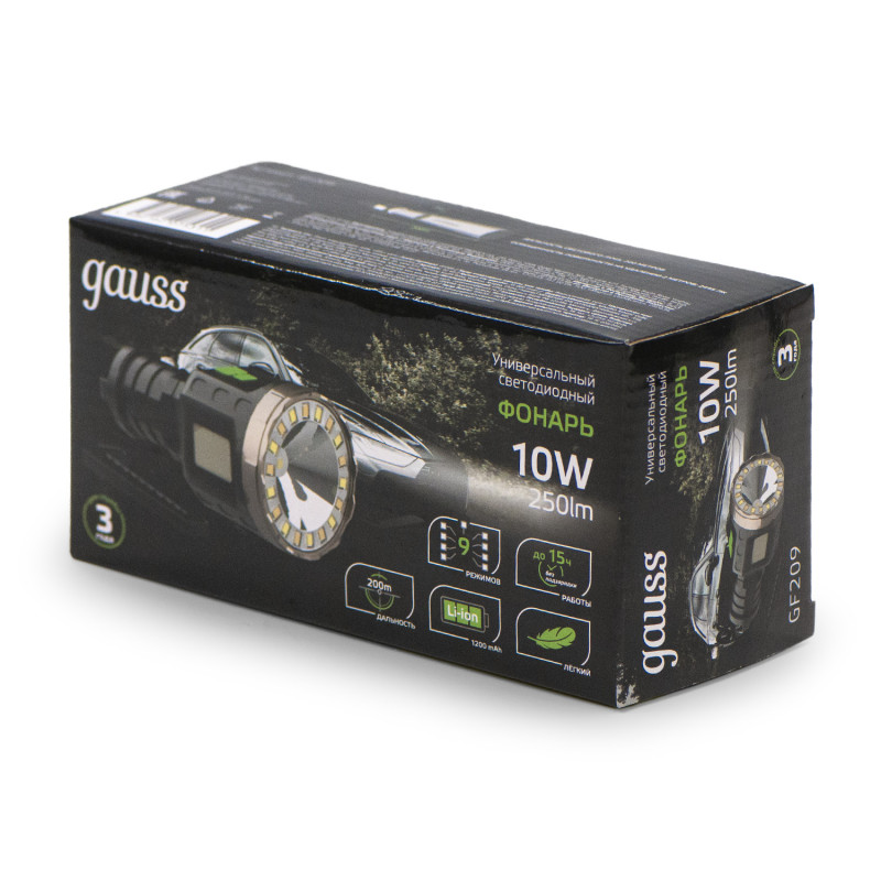 Фонарь Gauss GF209