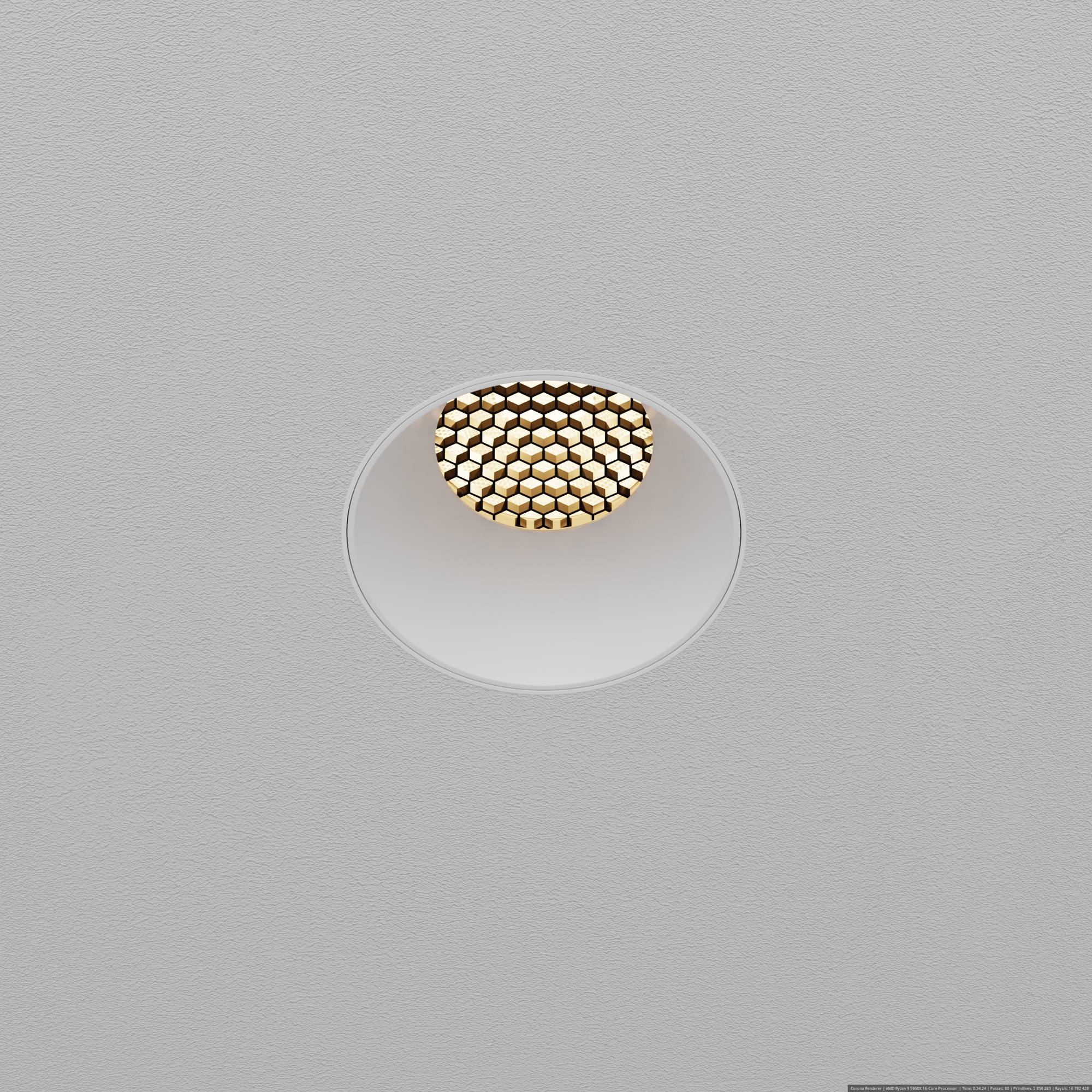 Встраиваемый светильник Technical DL119-10W-3K-TRS-W