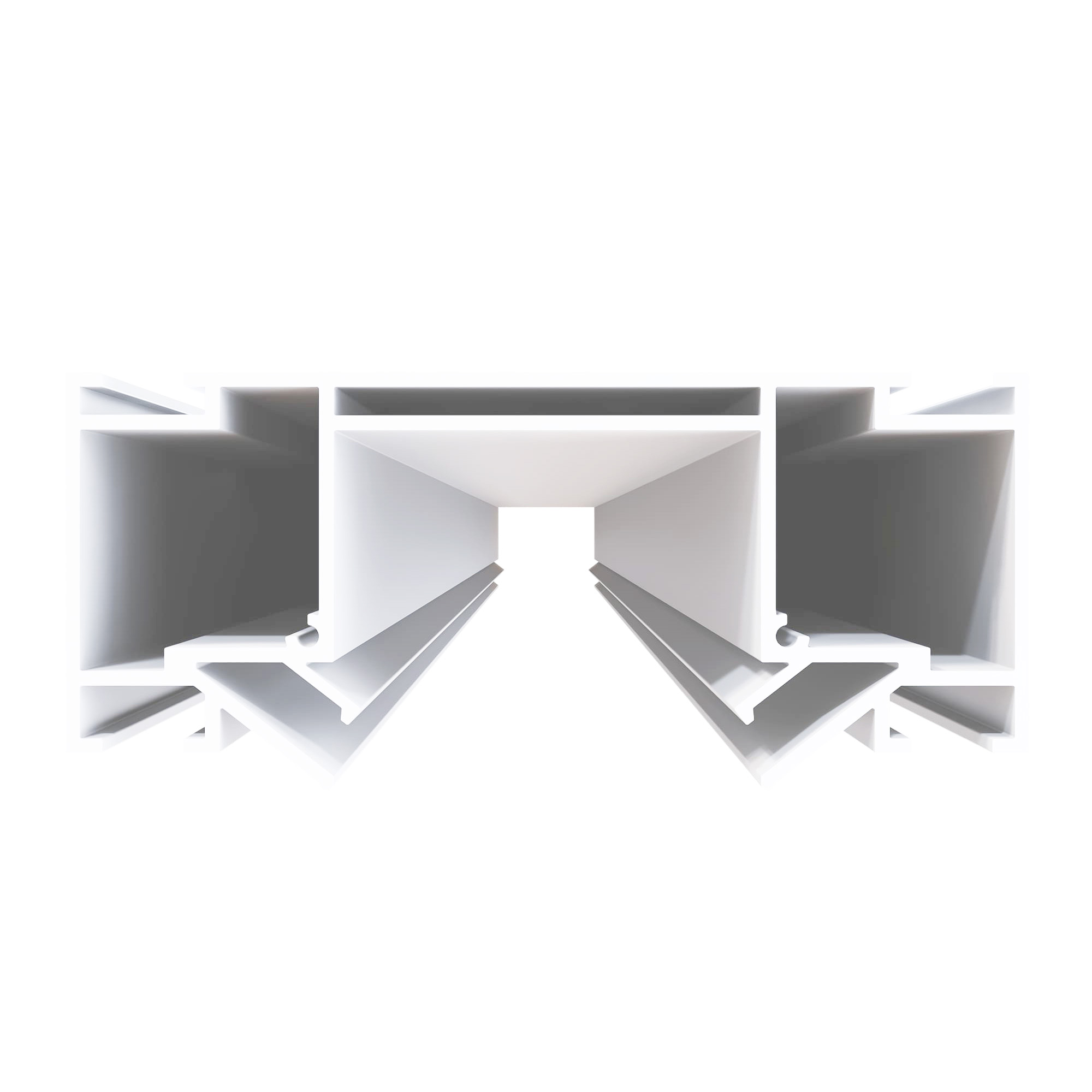 ST1047.539.02 Профиль для монтажа 48 под натяж. потолок ST-Luce Белый L3000мм (Заглуш внеш 2 в ком) SKYLINE 48+