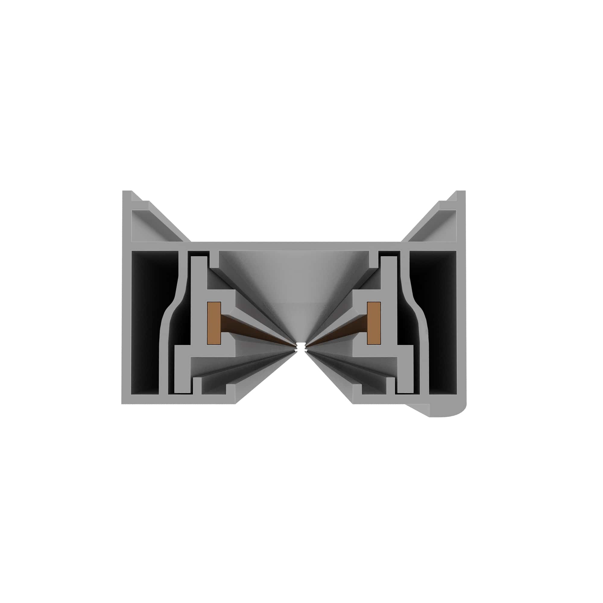 ST001.539.00 Шинопровод однофазный накладной  ST-Luce Белый Длина 3 000мм BASE