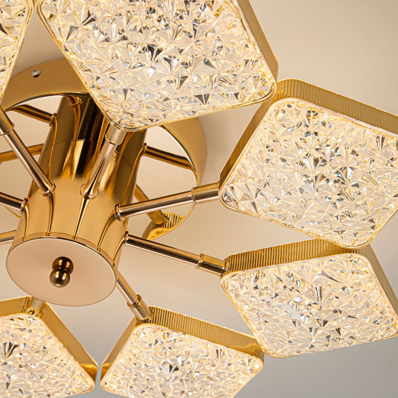 Накладная люстра LED4U L8452-8