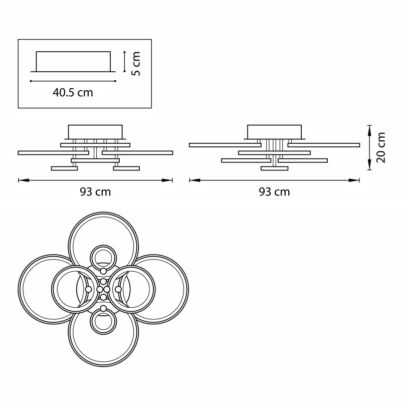 Накладной светильник Lightstar 749092