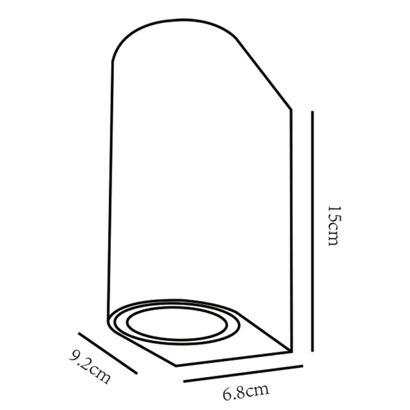 Бра ARTE Lamp A3102AL-2GY