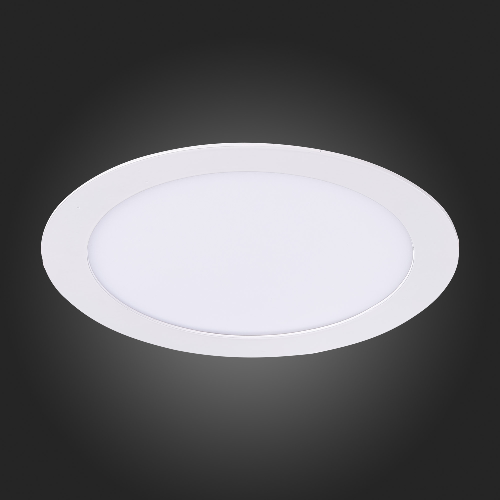 ST209.538.15 Св-к встр. Белый LED 1*15W 3000K 1 020Lm Ra80 110° IP20 D190xH8 90-265V Встраиваемые светильники