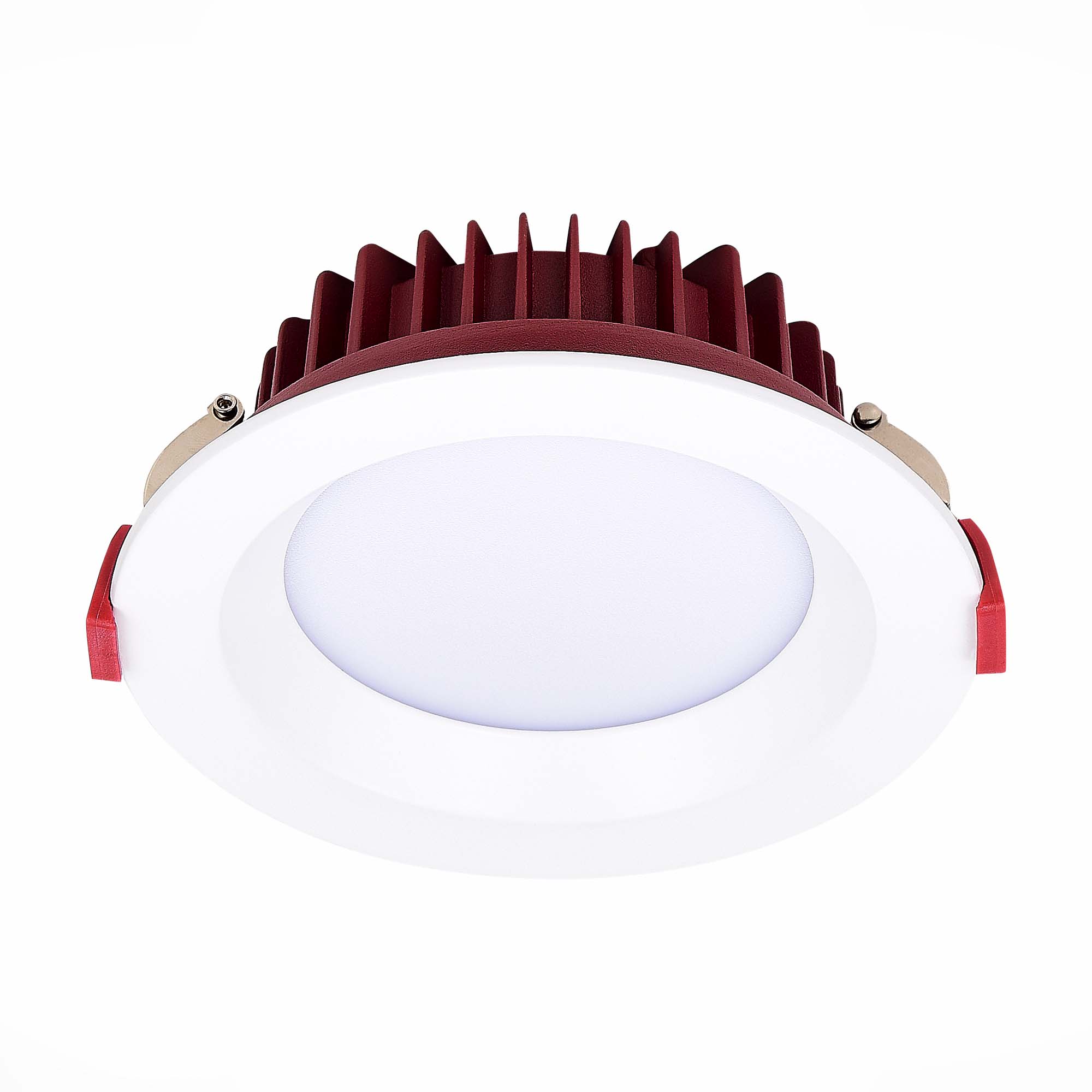 ST752.548.07 Св-к встр. Белый LED 1*7W 4000K 560Lm Ra80 100° IP44 D115xH47 100-240VV Встраиваемые светильники