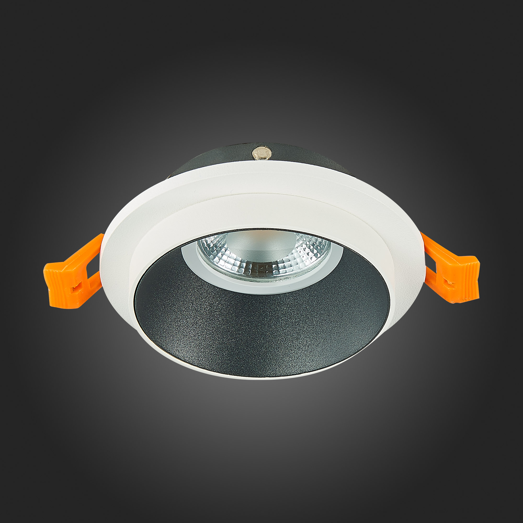 ST206.528.01 Св-к встр. Белый GU10 1*50W  IP20 D92xH38 220V Без ламп Встраиваемые светильники